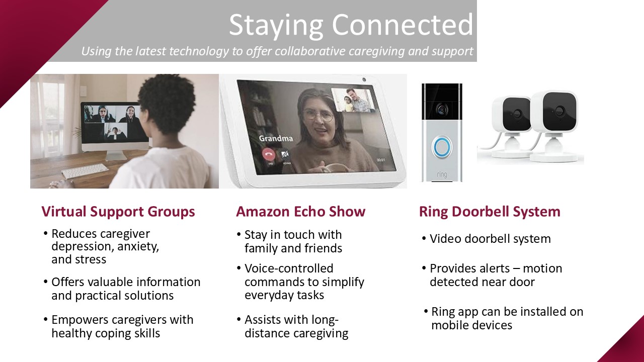 Staying Connected for Caregivers